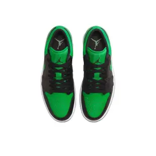 【NIKE 耐吉】Air Jordan 1 Low Lucky Green 幸運黑綠 553558-065