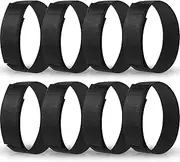 [Chivao] Black Boot Blousers Elastic Military Boot Straps 1 Inch Wide Military Boot Bands Adjustable Blousing Bands Military Blousing Garter for Waders Hiking Cycling Gardening Fishing