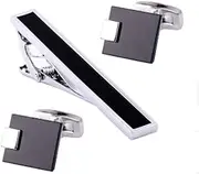 DRBASJHFO Necktie Bar Pinch Clip,Classic Tie Clips,Men's Shirt Tie Clip Cufflinks Suit Men's Professional Clothing Accessories Accessories
