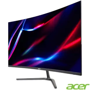 Acer 宏碁 ED320QR H 32型曲面電腦螢幕 AMD FreeSync｜100hz抗閃