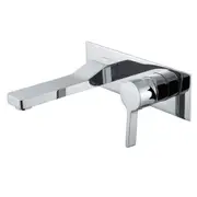 VALE Brighton Wall Mounted Single Lever Mixer and Spout