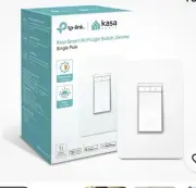 TP-Link Kasa Smart Wi-Fi Single Pole Light Switch Dimmer (2)pack