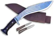 14.5" Blade 5" Chirra (5 Fuller) Gurkha knife,Kukris,Khukri,Khukuris,GK&CO.Kukri