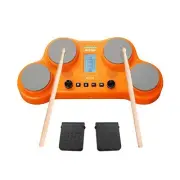 PD405 Tabletop Electric Drum Set With 163 Electronic and Acoustic Drum Kit So...