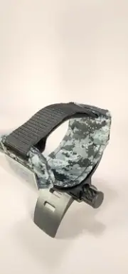 Doc's Padded Arm Cuff Cover w/Strap Minelab 600/800 Equinox or Xterra Grey CAMO