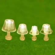 1:20 Mini lighting table lamp dollhouse miniatures accessories ===