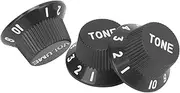 3Pcs Guitar Control Knobs,Volume Tone Change Rotating Buttons,Guitar Instrument Parts Accessories for Replacement