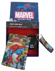 Spider-man Tri-Fold Chain Wallet Collector's Edition