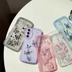 Glitter Soft TPU Transparent Case For Samsung Galaxy A05 A14 A15 A16 A25 A35 A54