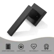 Modern 2x Handles Cupboard Matt 2x Dummy Handles Black House Door Handle Square