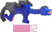 Nerf Minecraft Ender Dragon Blaster, 4-Dart Internal Clip, 12 Nerf Elite Foam Darts, Design Inspired by Minecraft Mob in The Game
