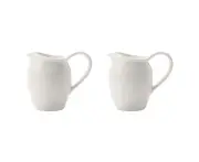 2x Maxwell & Williams White Basics Porcelain 330ml Jug Pitcher Water Container