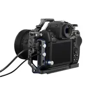 Aluminum Camera Cage for Nikon Z8 with Hdmi Clamp & Quick Release Base Nato Rail Compatible Video Rig
