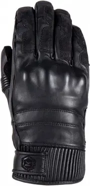 Knox Hadeleigh waterproof Motorcycle Gloves, black, Size L for Men