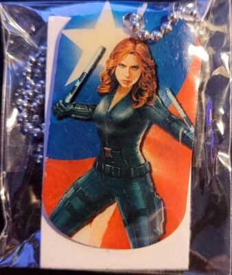 Captain America Civil War Dog Tag #3 (Wal-Mart) Black Widow