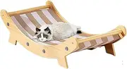 Cat Lounger Scratcher - Cat Scratching Board | 2 in 1 Cardboard Pet Scratcher Chair | Multi-Functional Wear-Resistant Scratching Pad Lounge Chair for Furniture Protection, Indoor, Bedroom, Balcony