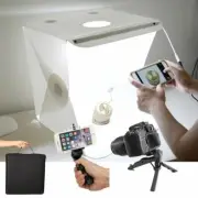 40cm Photo Stdio Folding Lighting Cube Tent + Background + Bag + Mini Tripod Kit