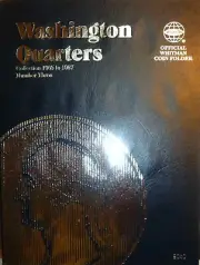 1965 to 1987 Washington Quarters New Whitman Folder #D4-WW