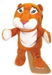 TIGER WHO CAME TO TEA HAND PUPPET 12 INC (5034566603424)