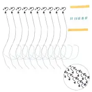 For Building Set LED Street Lamps 10 Lamps Included for Railway Layouts