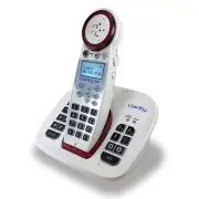 XLC8 DECT 6.0 Amplified Cordless Phone with Slow Talk, Call Blocker, and...