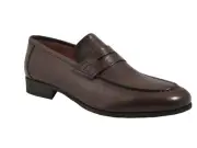 Rossi Men's Italian Leather 1876 Penny Loafers Shoes