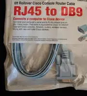 Console Cable RJ45 to DB9 CabConsole 72-3383-01 for Cisco Switch Router (14817)