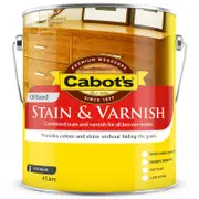 Cabot's 4L Satin Tint Base Oil Based Stain And Varnish
