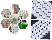 1000Pcs Round Back Sticky Tapes Diameter Hook and Loop Self Adhesive Dot Tapes for Various Surfaces Durable and Easy to Use with Strong Adhesive