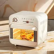 Smart Air Fryer Toaster Oven Combo,18l Airfryer Rotisserie Sous Vide Convection Oven Countertop,Double Grill,Bake, Broil, Roast, Dehydrate,32°F - 446°F,360 Degree Circulation
