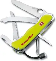 Victorinox 0.8623.MWN Swiss Army Knife Rescue Tool, Luminous Yellow Pattern N...