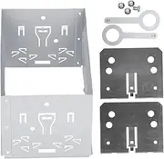 Zohisin Double Din Radio Frame Car Radio Installation Kit 20 0 0×13 0×11 Din Radio Frame Aruminum Alloy Stereo Stereo Installation Fascia fit for B5 mk4 din Radio Frame Alloy