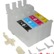 Refillable Ink Cartridges for Epson Workforce Pro WF-3720 WF-3730 WF-3733 XP2100