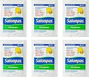 [Hisamitsu] Salonpas Heat Patch Herbal Menthol Self Adhesive Medical Plaster Pain Relief Patch for Sore Muscles (60 Patches)