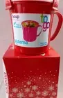 Sistema To Go Soup Mug RED Gift Box 22.1 oz. Clip Lid Phthalate BPA Free NZ 2010