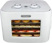400W Food Dehydrator Stainless Steel Interior Preserve Yogurt Fruit Dryer Jerky