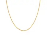 9ct Gold 45cm Solid Round Belcher Chain