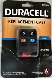 Duracell CP032D Replacement Key Fob Case for Ford NEW