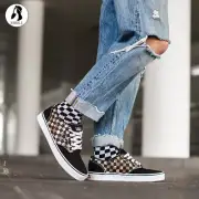 Vans Atwood Camo Check Black White Size US 13 Men's New Skateboard Sneakers