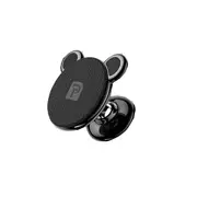 Strong Magnetic 360 Degree Rotation Car Mount Dashboard Holder Stand for iPhone Xiaomi BLACK COLOR