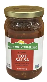 Green Mountain Gringo Hot Salsa 16 oz