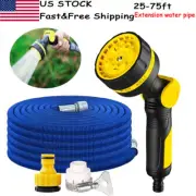 50 75 4X Stronger Deluxe Expandable Flexible Garden Water Hose