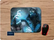 SUB ZERO MORAL KOMBAT INSPIRED ART NONSLIP MOUSE PAD DESK MAT HOME OFFICE GIFT