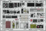 EDPFE1108 - Eduard Photoetch (Zoom) 1:48 - SBD-1 (Academy)