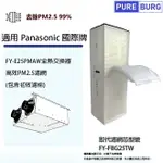 適用PANASONIC國際牌 FY-E25PMAW全熱交換器 / 新風機替換用PM2.5高級濾網濾芯FY-FBG25TW
