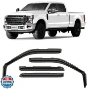 CLIM ART in-Channel Incredibly Durable Rain Guards Compatible with F250 to F5