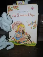 Summer Days Retro Mini Junk Journal Scrapbook 4x5