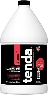 Tenda Sheen - 1 Gallon - A Formulation That is Effective on All Show Horses, Livestock and Dogs.