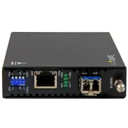 Startech Gigabit Ethernet Copper-to-fiber Media Converter - Sm Lc - 10 Km -