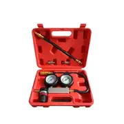 Cylinder Leak Down Tester Kit Petrol Engine Compression Leakage Tester Tool Set